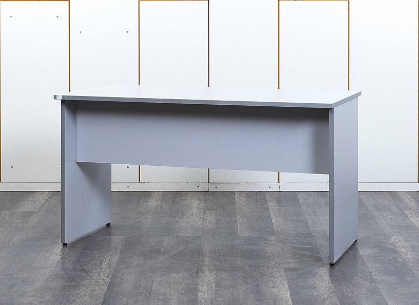 Офисный стол прямой  1 400х730х750 ЛДСП Серый   (СППС-25072)