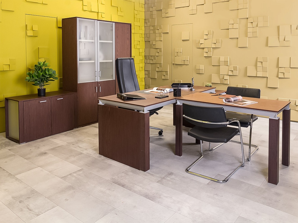 Кабинет руководителя HAN Шпон Венге Италия_КРЕ1-130324