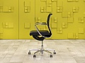 Офисное кресло руководителя на колесах DRESSCHAIR MOVING Кожа Чёрный Италия_КПКЧ-020424