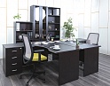 Купить Комплект офисной мебели 1 600х1 200х750 ЛДСП Венге   (КОМЕ-20062)