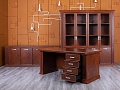Кабинет руководителя  1 800х800х780 МДФ Вишня Porto  (КРШ-21035)