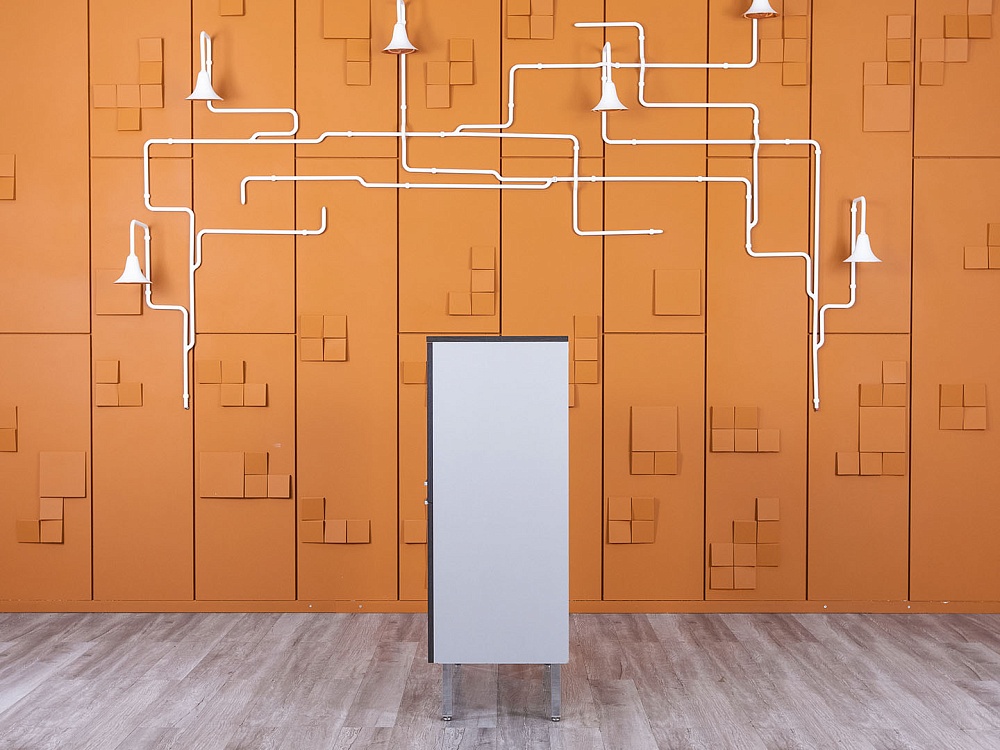 Шкаф для документов Sinetica 1 000х440х1 190 Шпон Венге DADO  (ШД4ДЕ-15054)