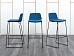 Барный стул Narbutas Ткань Синий Twist&amp;amp;Sit  (УДТН-02102)