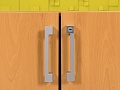 Тумба греденция Steelcase ЛДСП Ольха Франция  ГРЛ1-04026