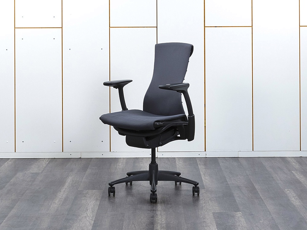 Офисное кресло руководителя  Herman Miller Ткань Серый Embody  (КРТС-06072)