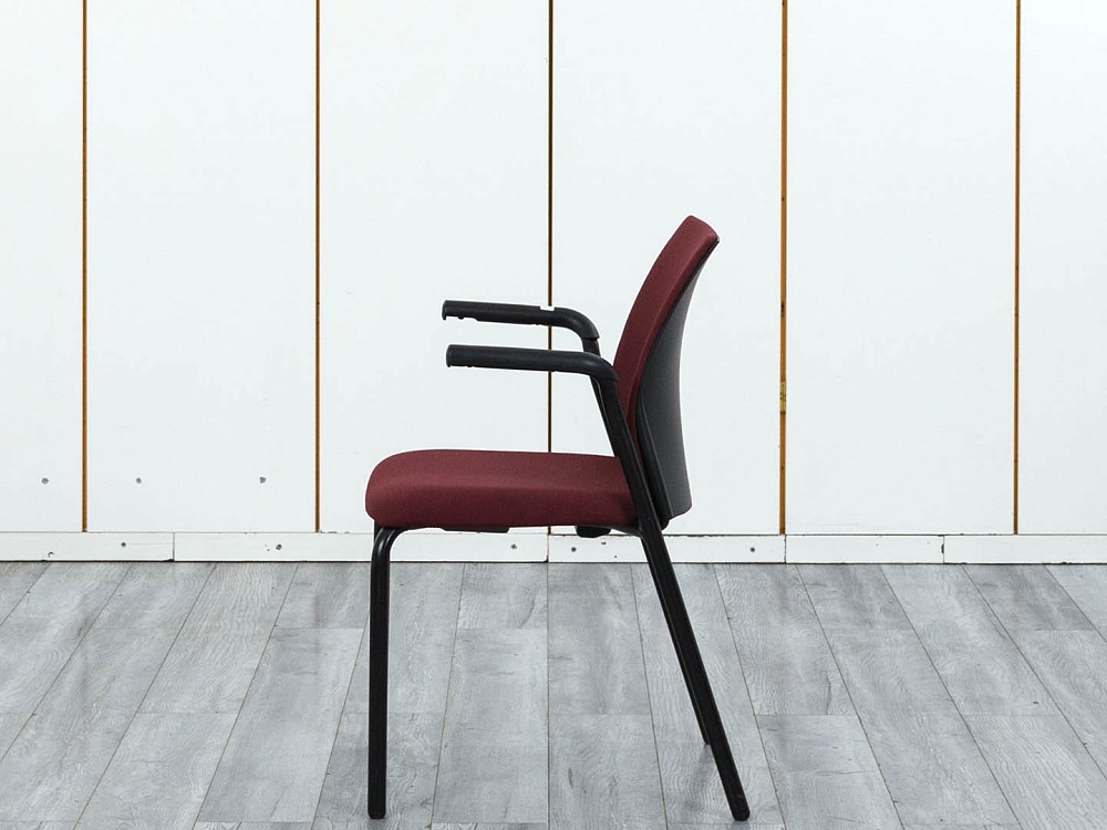 Конференц кресло для переговорной  Красный Ткань SteelCase   (УНТК-23104)