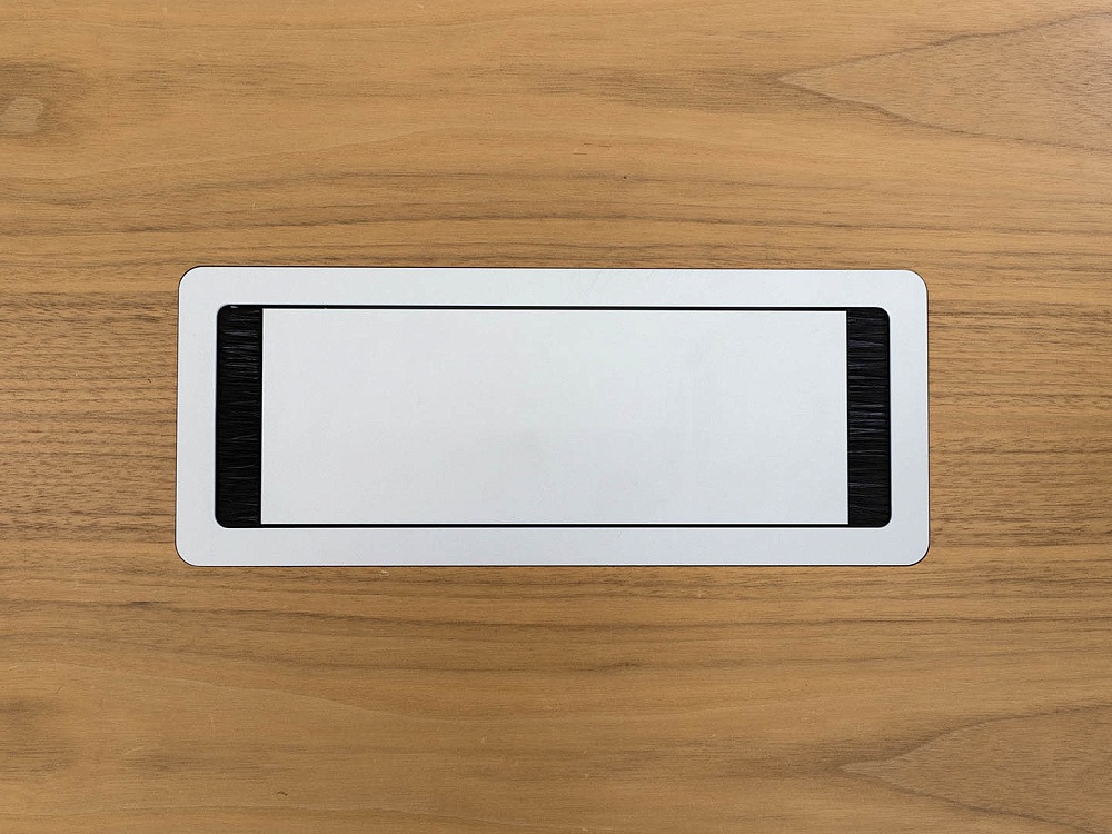 Офисный стол для переговоров  2 000х1 000х740 Шпон Зебрано   (СГПЗ-16104)