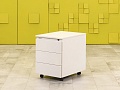 Офисная тумба выкатная Steelcase Металл Белый Франция  ТВ3ЯБ-12026