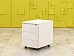 Офисная тумба выкатная Steelcase Металл Белый Франция  ТВ3ЯБ-12026