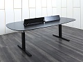 Офисный стол для переговоров Bene 2 600х1 350х780 МДФ Черный T-Meeting Австрия (СГПЧ-03112)