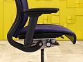Офисное кресло для персонала на колесах Think Steelcase Ткань Синий Франция_КПТН-161224