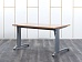 Офисный стол эргономичный SteelCase 1 400х1 000х750 ЛДСП Ольха   (СПЭЛл-30052)
