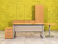 Кабинет руководителя  Steelcase ЛДСП Ольха Франция  КРЛ1-04026