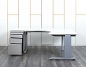 Купить Комплект офисной мебели стол с тумбой Bene 1 600х2 030х730 ЛДСП Серый   (СПУСК1-09112)