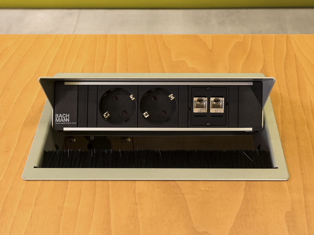 Стол для руководителя  K-Office BOS Barcelona Шпон Ольха Испания  СРПЛ1-04026