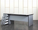 Купить Комплект офисной мебели стол с тумбой  1 600х980х750 ЛДСП Серый   (СПУСКл-25031)