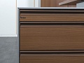 Кабинет руководителя Bene 1 800х1 800х750 Шпон Орех   (КРХ1-06091)
