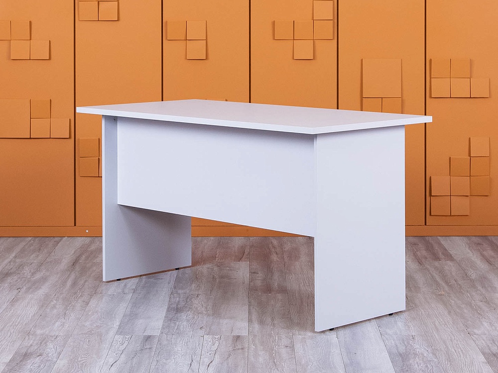 Офисный стол прямой  1 380х680х750 ЛДСП Серый   (СППС-31054(нов))