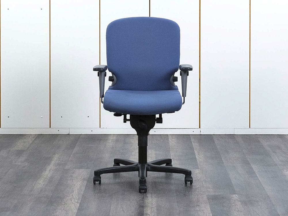 Офисное кресло для персонала  Haworth Ткань Синий Comforto  (КПТН-09112)