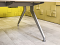 Офисный стол для переговоров Steelcase ЛДСП Зебрано Франция  СГПЗ2-04026