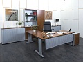 Кабинет руководителя Bene 1 800х1 800х750 Шпон Орех   (КРХ1-08091)