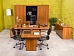 Кабинет руководителя CANNES Goodfurniture МДФ Орех Италия_КРХ1-070524