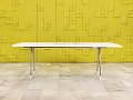 Офисный стол для переговоров Herman Miller 2200x1300x740 ЛДСП Белый США_СГПБ3-260923