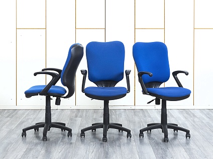 Офисное кресло для персонала   Ткань Синий   (КПТН2-29054)