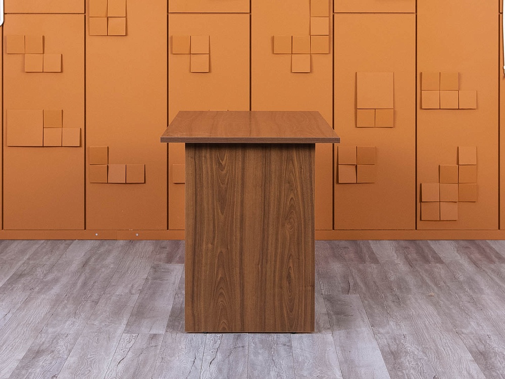 Офисный стол прямой  1 380х680х750 ЛДСП Орех   (СППХ-04074(нов))