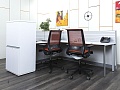 Ресепшн Белый 2 210х2 055х1 325 Knoll   (КОМБ-04093)