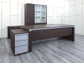 Кабинет руководителя MARTEX 2 200х1 000х750 Шпон Венге HAN  (КРЕ-05034)
