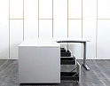 Купить Комплект офисной мебели стол с тумбой Bene 1 600х2 030х730 ЛДСП Серый   (СПУСК1-09112)