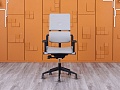 Офисное кресло руководителя  SteelCase Кожа Серый Please 2 Ergonomic  (КРКС-21015)