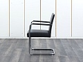 Конференц кресло для переговорной  Черный Кожа/хром Walter Knoll   (УДКЧ1-25072)