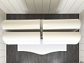 Комплект офисной мебели SteelCase 2 800х1 600х1 720 ЛДСП Серый   (КОМС-29071)