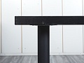 Комплект офисной мебели стол с тумбой IKEA 2 000х800х760 ЛДСП Черный   (СППЧ1Кл-05064)