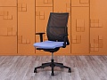 Офисное кресло для персонала   ЛДСП Синий   (КПСН-05065)