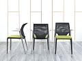 Конференц кресло для переговорной  Зеленый Сетка VITRA MedaSlim  (УНСЗ-23074)