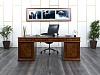 Стол для руководителя ART &amp; MOBLE 2 000х900х760 Массив, шпон Черешня   (СРХ-09013)