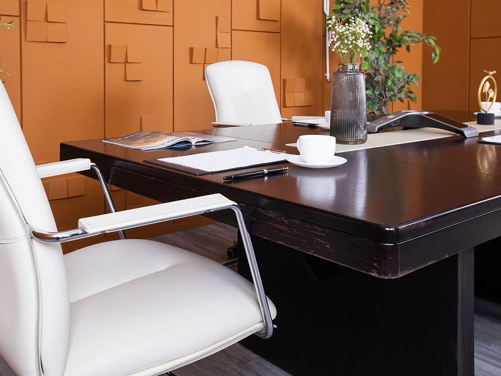 Офисный стол для переговоров DAZATO 2 285х1 200х745 Дерево Венге EUR/QUARANTA   (СГПЕ-28035)