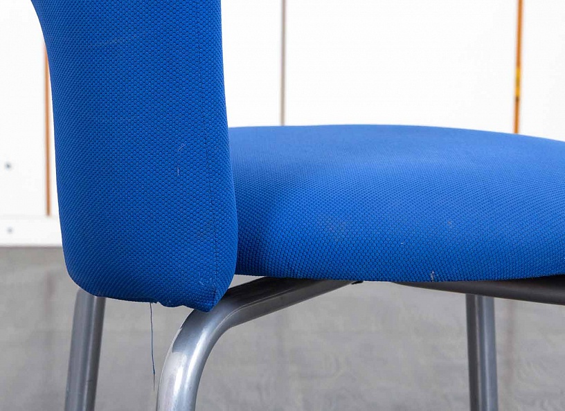 Конференц кресло для переговорной  Синий Ткань    (УНТН-13011)