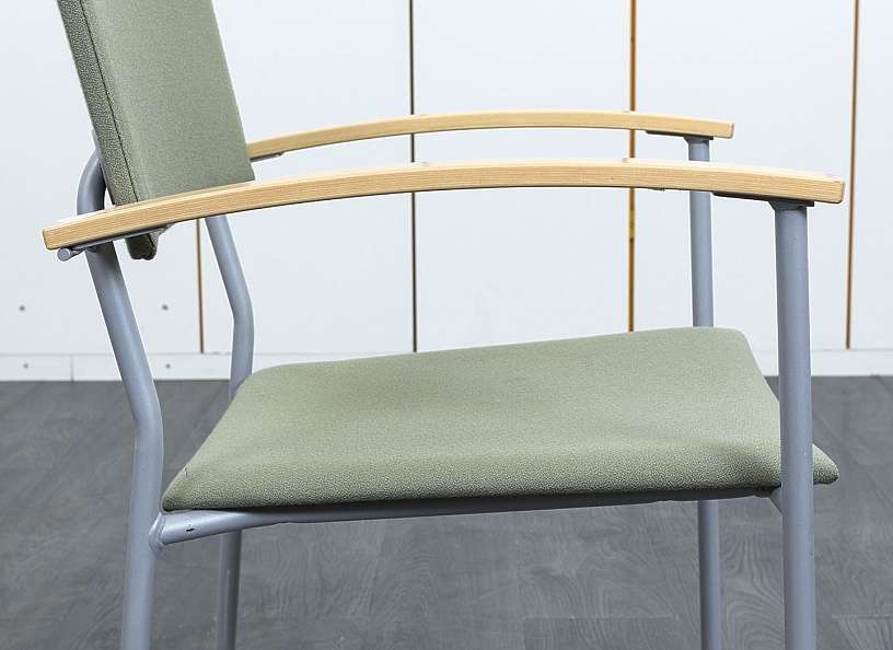 Конференц кресло для переговорной  Зеленый Ткань ISKU   (УНТЗ-28121)