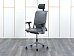 Офисное кресло руководителя  Haworth Кожа Серый Comforto 5910  (КРКС-07121)