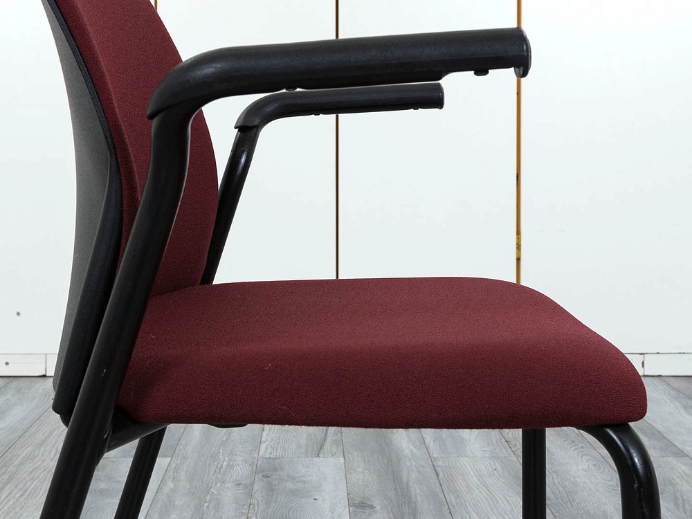 Конференц кресло для переговорной  Красный Ткань SteelCase   (УНТК-23104)