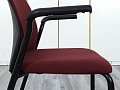 Конференц кресло для переговорной  Красный Ткань SteelCase   (УНТК-23104)