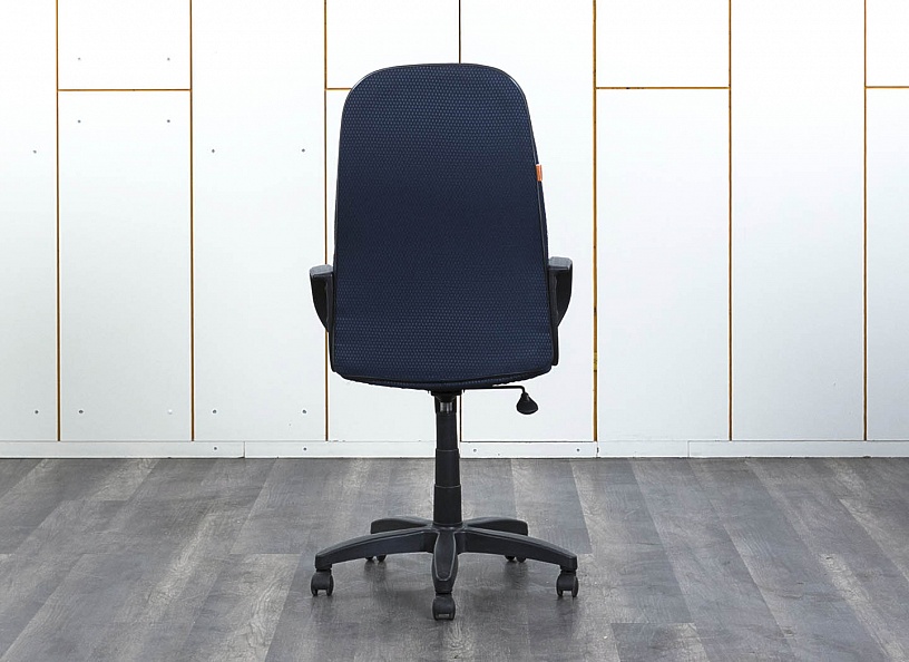 Офисное кресло руководителя   Ткань Синий   (КРТН-24112)