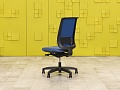 Офисное кресло для персонала на колесах Steelcase Ткань Синий Франция_КПТН-011023
