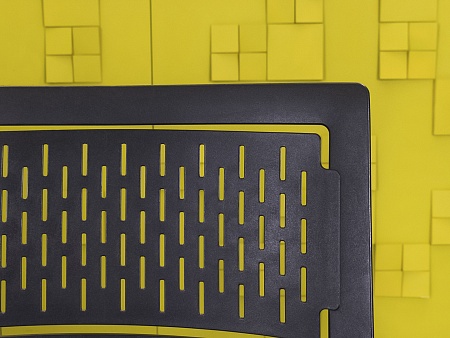 Офисное кресло для персонала на колесах BENE Ткань Серый Австрия_КПТС-150623