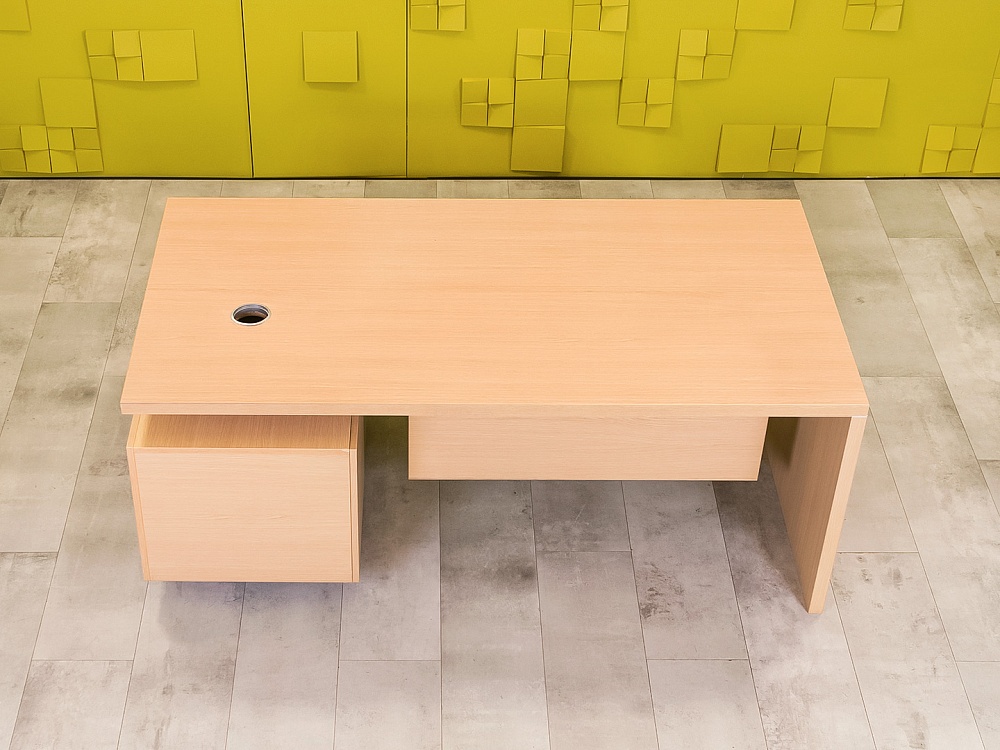 Стол для руководителя 1900x1000 ДСП Зебрано Италия_СРПЗ-280423