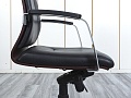 Офисное кресло руководителя  Sitland  Кожа Черный Madera A  (КРКЧ-18034)